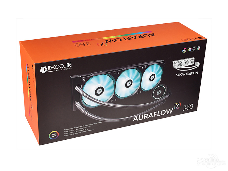 ID-COOLING AURAFLOW X 360 SNOWͼ