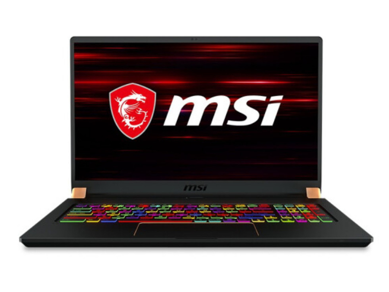 msi微星GS75(酷睿i7-10750H/16GB/2TB/RTX2060) 前视