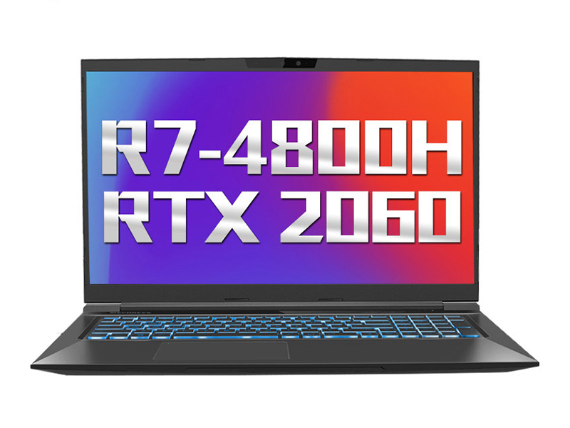 机械革命蛟龙P(R7-4800H/16GB/512GB/RTX2060/144Hz) 前视