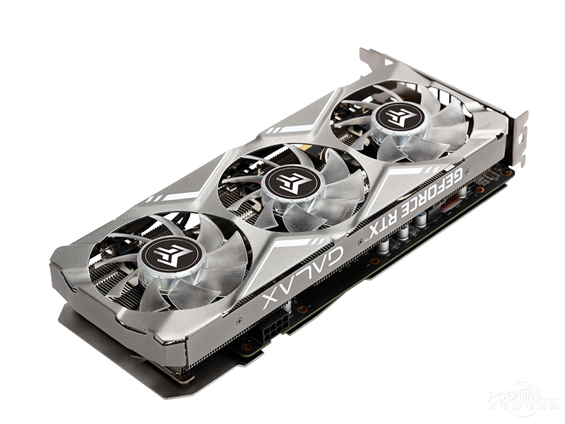 影驰geforce rtx 2060 super 金属大师图赏