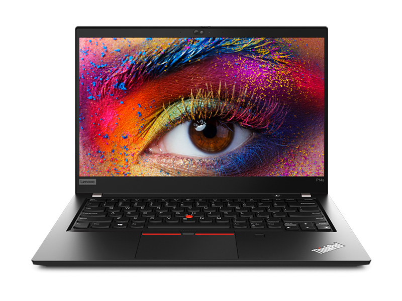 联想ThinkPad P14s(酷睿i7-10510U/16GB/512GB/P520/4K)前视