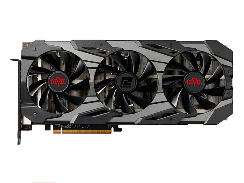 撼讯RX 5700 Red Devil 红魔 正面