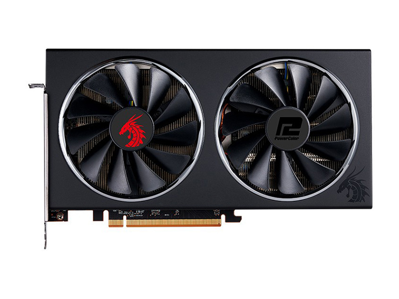 撼讯RX 5700 Red Dragon 红龙 正面