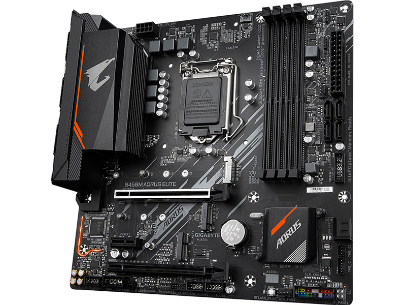 技嘉B460M AORUS ELITE效果图