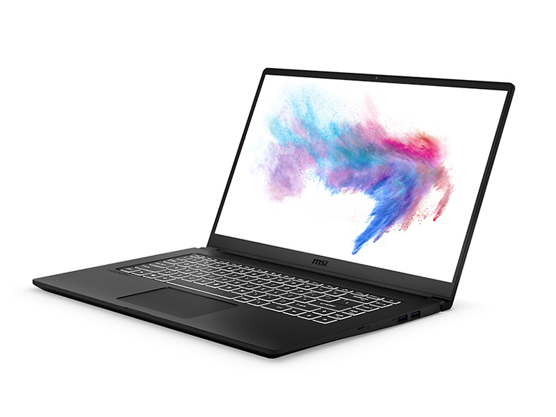 msi微星Modern 15(酷睿i5-10210U/16GB/512GB/MX250)侧视