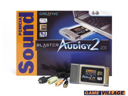 PCMCIA Sound Blaster Audigy 2 ZS Notebookͼ