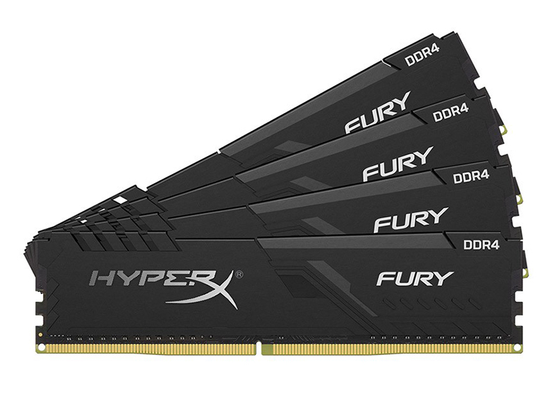 金士顿骇客神条 Fury系列 DDR4 3200 128GB(32GB×4)