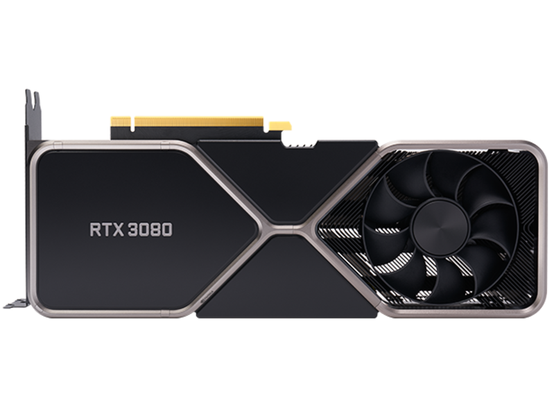 NVIDIA GeForce RTX 3080 正面