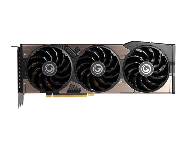 影驰GeForce RTX 3080 黑将 正面