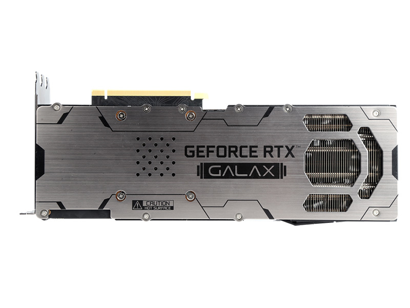 影驰GeForce RTX 3090 大将 OC背面