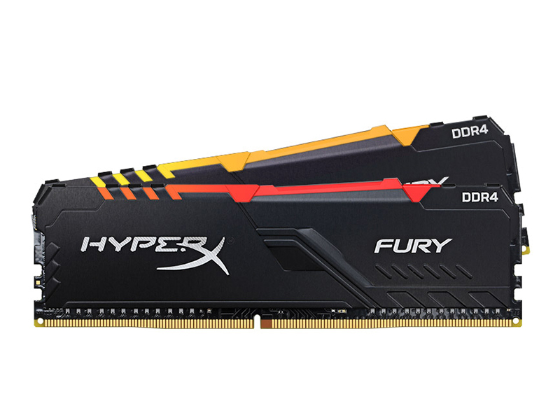 金士顿骇客神条 RGB Fury系列 DDR4 3600 32GB(16GB×2)