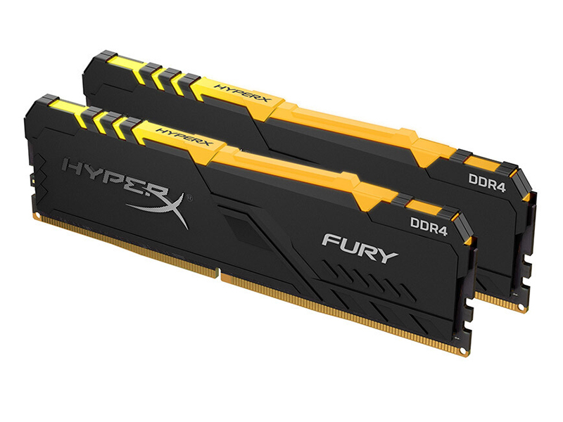 金士顿骇客神条 RGB Fury系列 DDR4 3600 32GB(16GB×2)