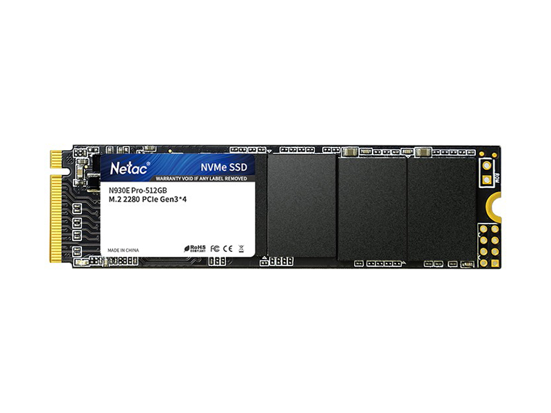 朗科绝影N930E PRO 512GB M.2 SSD 正面