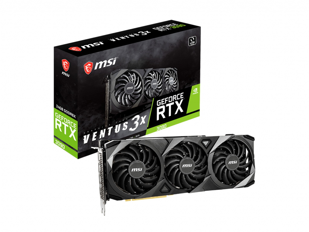 ΢GeForce RTX 3090 VENTUS 3X 24Gͼ