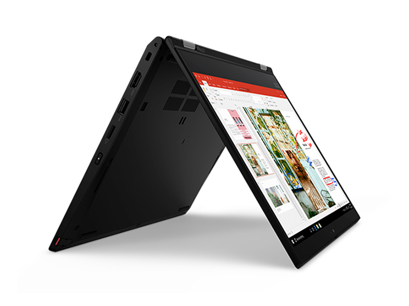 联想ThinkPad L13 Yoga(酷睿i5-10210U/8GB/512GB)侧视