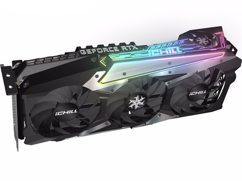映众GeForce RTX 3080冰龙超级版 正面