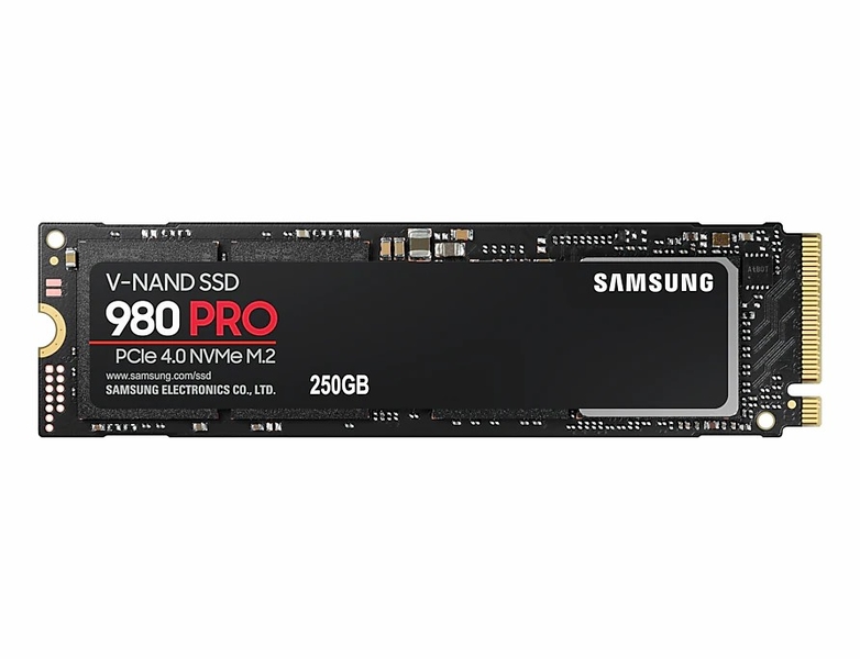 三星980 PRO 250GB M.2 SSD 正面