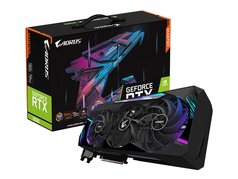 技嘉AORUS GeForce RTX 3080 MASTER 10G