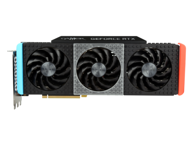 影驰GeForce RTX 3080 GAMER 正面