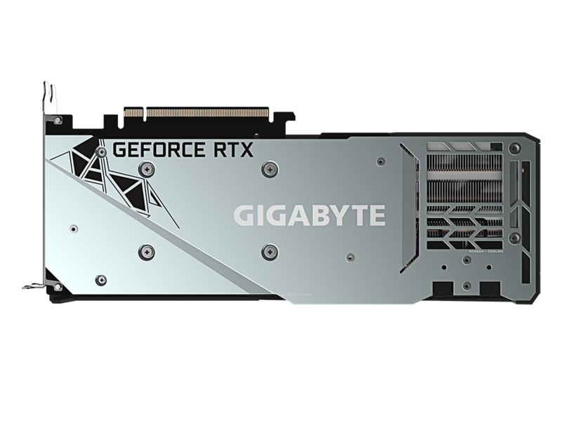 技嘉魔鹰GeForce RTX 3070 GAMING OC 8G背面