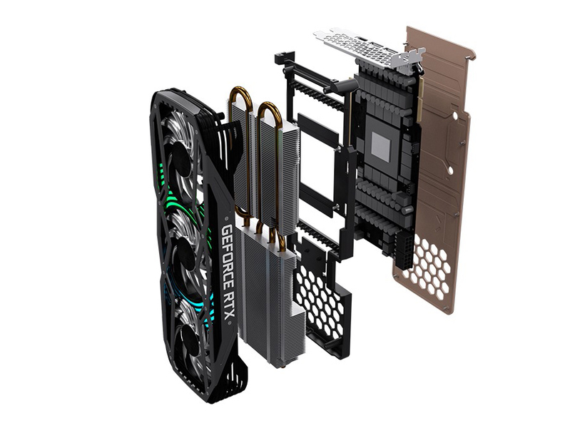 丽台GeForce RTX3080 LIFE ES效果图