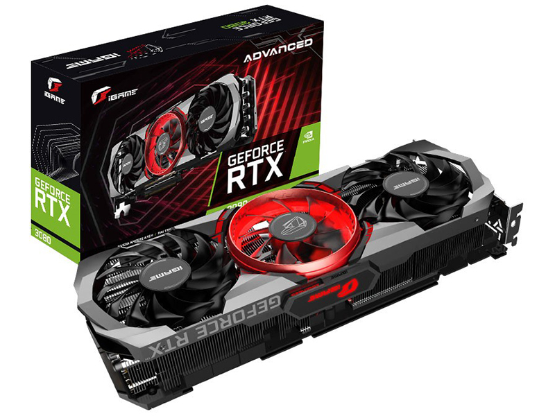 七彩虹iGame GeForce RTX 3080 Advan LHRced OC 10G配盒图