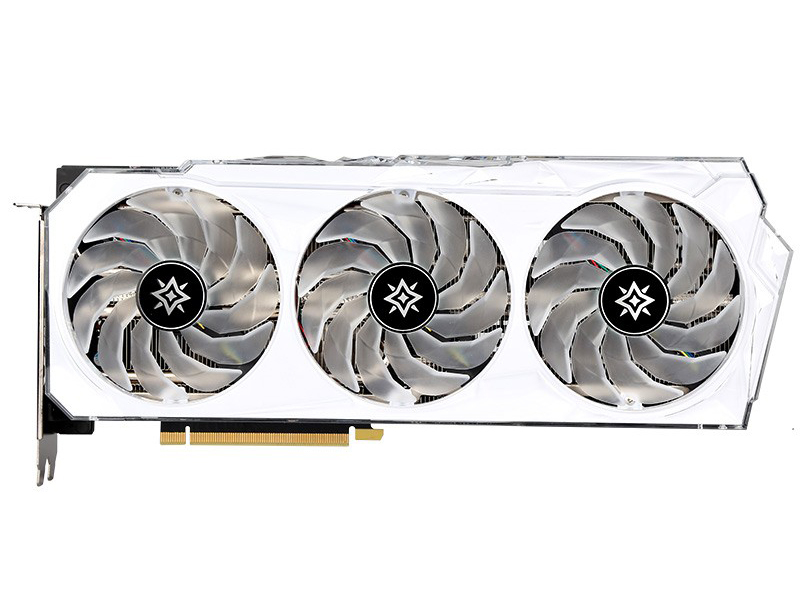 影驰GeForce RTX3070 星曜 OC正面