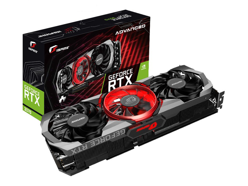 七彩虹iGame GeForce RTX 3070 Advanced OC 8G LHR