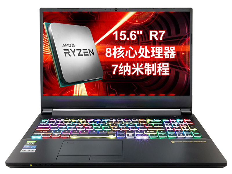 未来人类AMD-27X7SH11(R7-3700X/16GB/512GB+1TB/RTX2070)前视