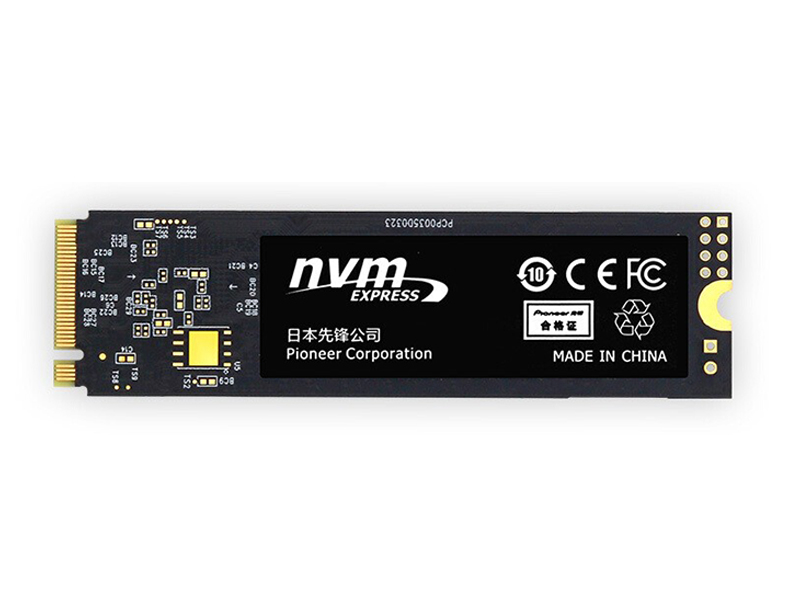 先锋SE20QN 500GB M.2 NVMe SSD背面