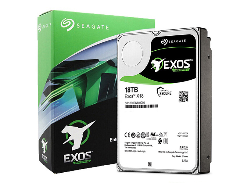 希捷银河Exos X18 18TB 256M SATA 硬盘(ST18000NM000J)主图