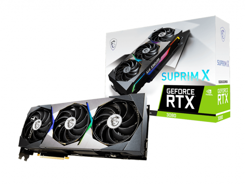 微星GeForce RTX 3080 SUPRIM X 10G