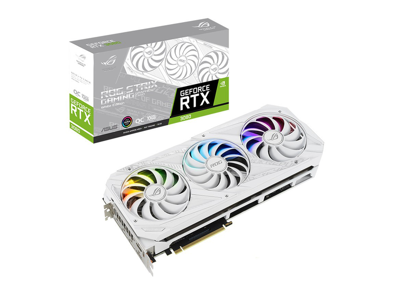 华硕ROG-STRIX-RTX3080-O10G-WHITE