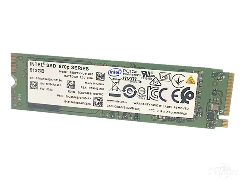 Intel 670P 512GB M.2 SSDͼ