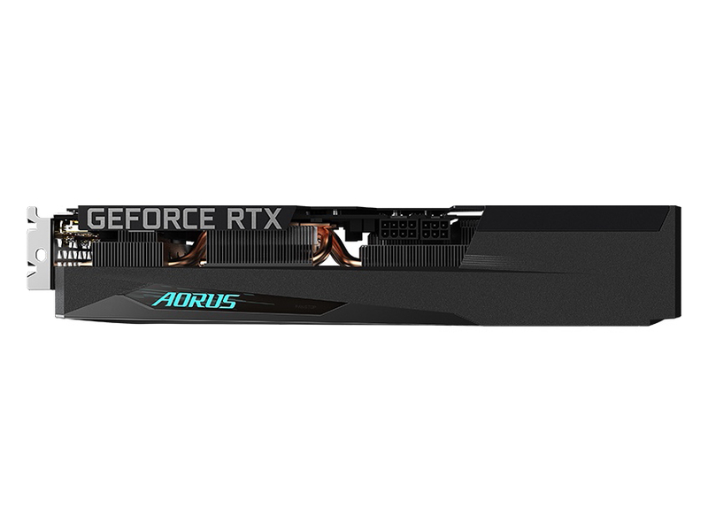 技嘉AORUS GeForce RTX 3060 ELITE 12G侧面