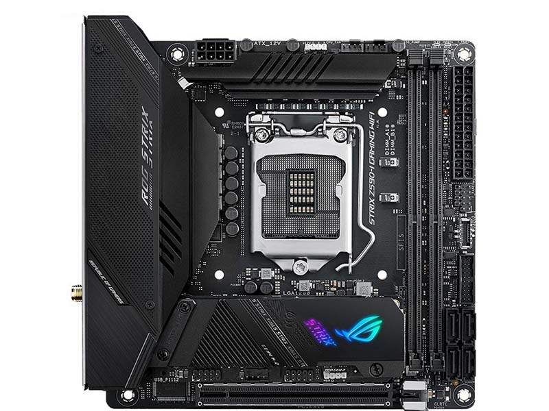 华硕ROG STRIX Z590-I GAMING WIFI 正面