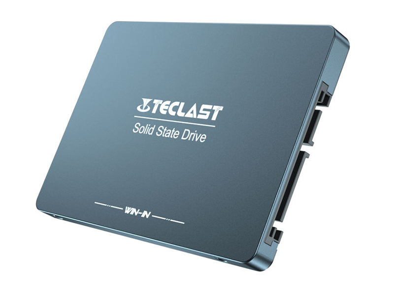 台电稳影 256GB SATA3.0 SSD45度正面