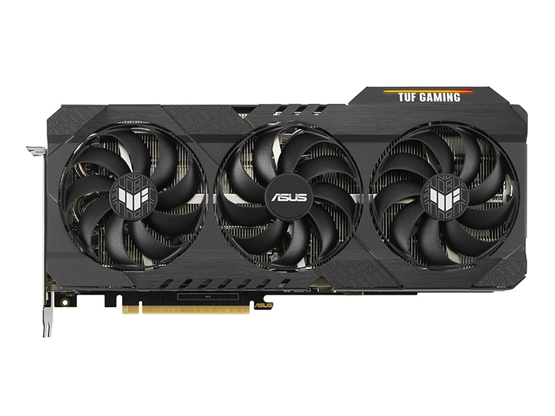 华硕TUF-RTX3070TI-O8G-GAMING 正面