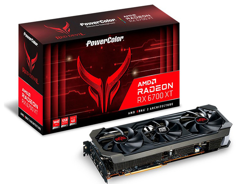 撼讯Radeon RX6700XT红魔