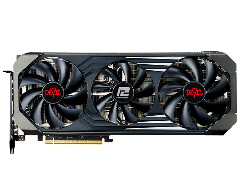 撼讯Radeon RX6700XT红魔 正面