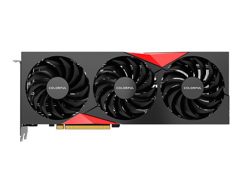 七彩虹战斧 GeForce RTX 3070 Ti 8G 正面