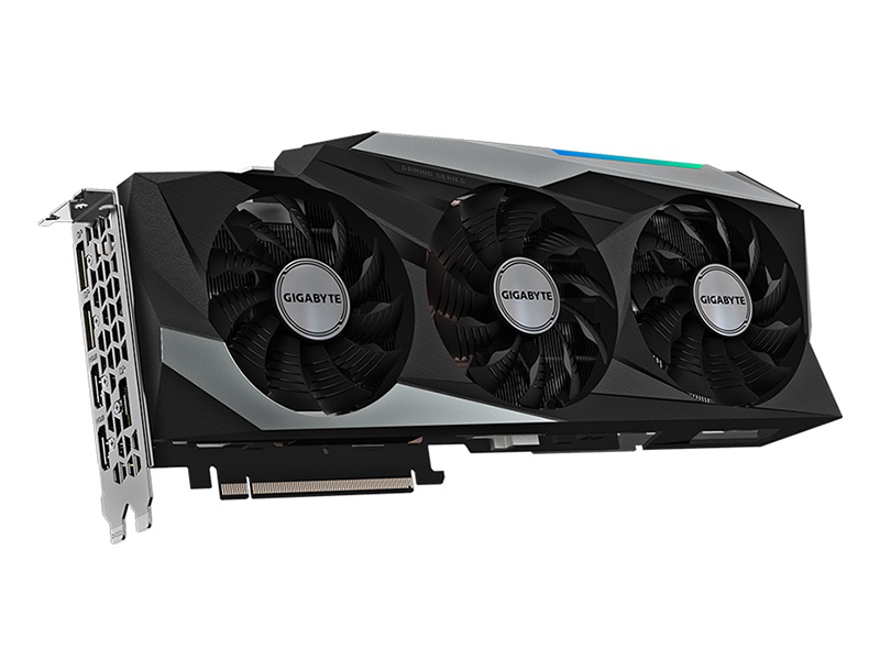 技嘉魔鹰 RTX 3080 Ti GAMING OC 12G45度正面