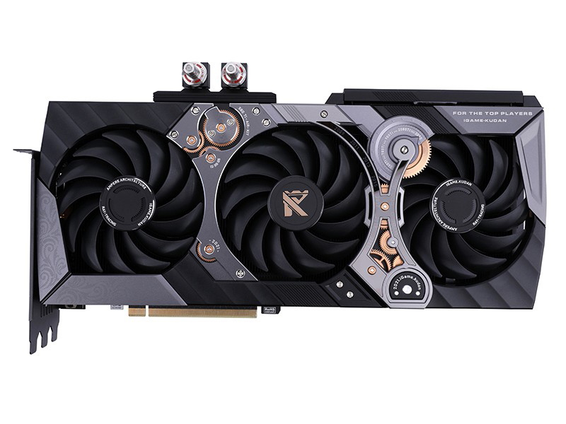 七彩虹九段iGame GeForce RTX 3090 Kudan 24G 正面