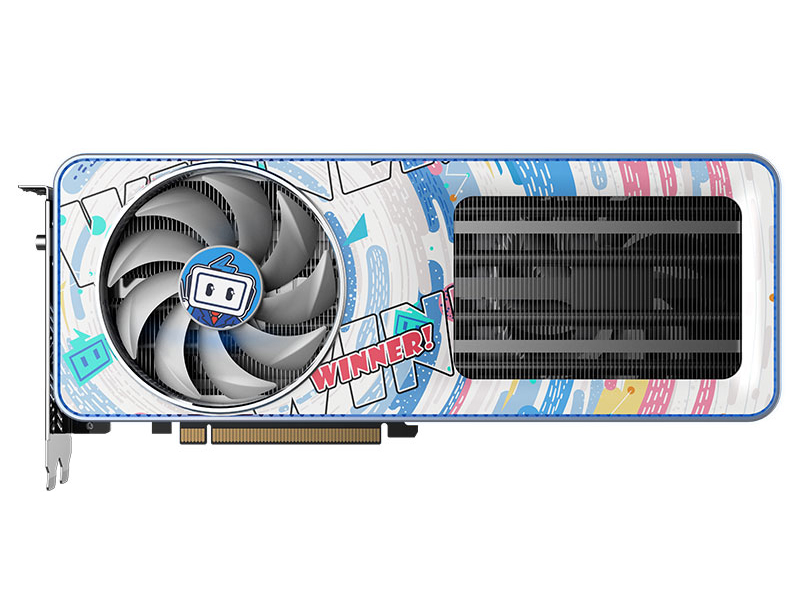 七彩虹iGame GeForce RTX 3060 bilibili E-sports Edition OC 12G 正面