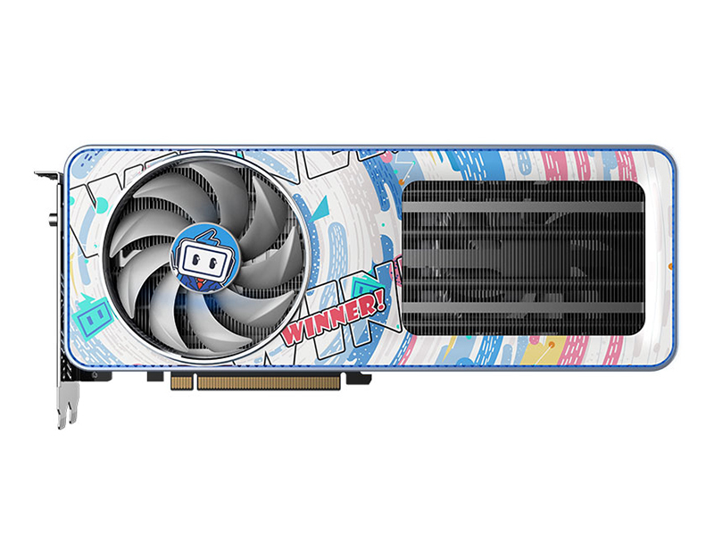 七彩虹iGame GeForce RTX 3070 bilibili E-sports Edition OC LHR 正面