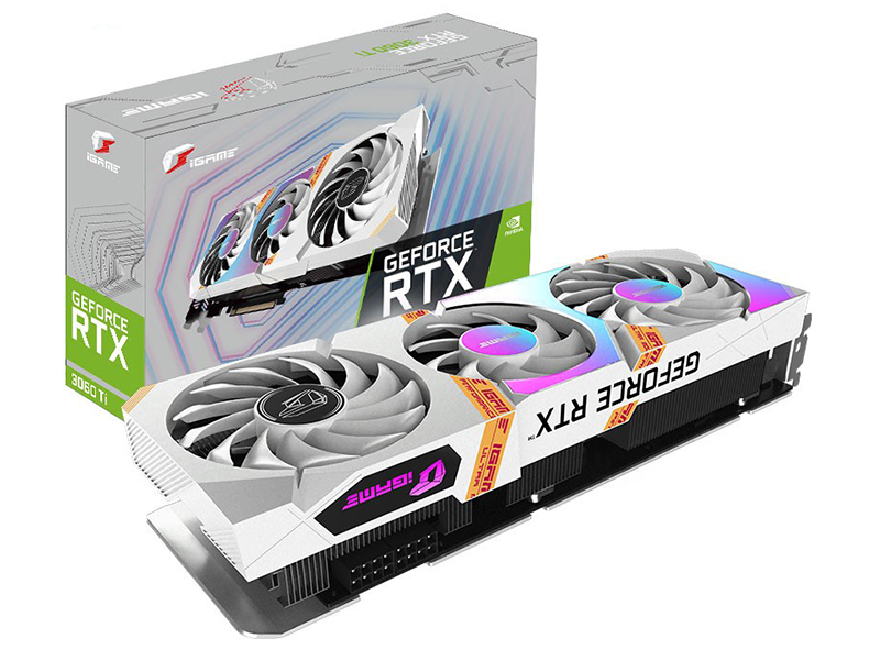 七彩虹iGame GeForce RTX 3060 Ti Ultra W OC 8G LHR