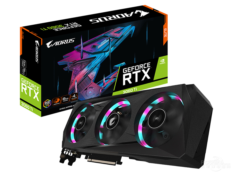 AORUS GeForce RTX 3060 Ti ELITE 8G LHRͼ