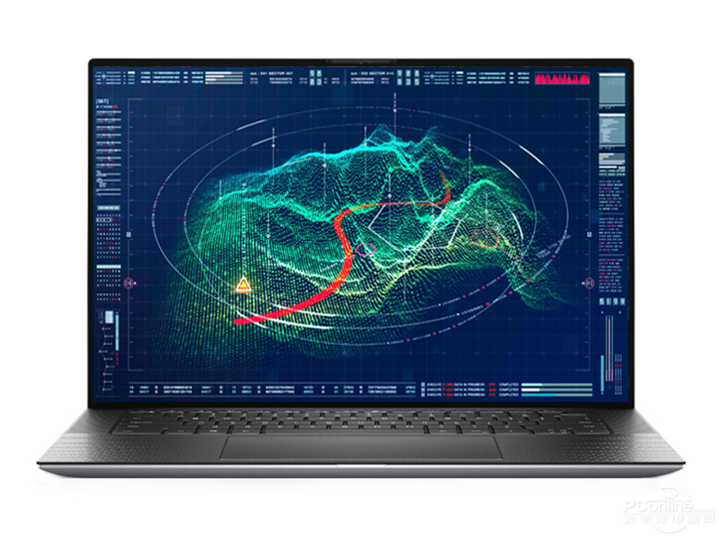 戴尔Precision 5560(酷睿i7-11800H/32GB/1TB/RTX A2000) 前视