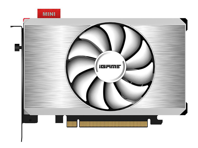 七彩虹iGame GeForce RTX 3060 Mini OC 12G L正面