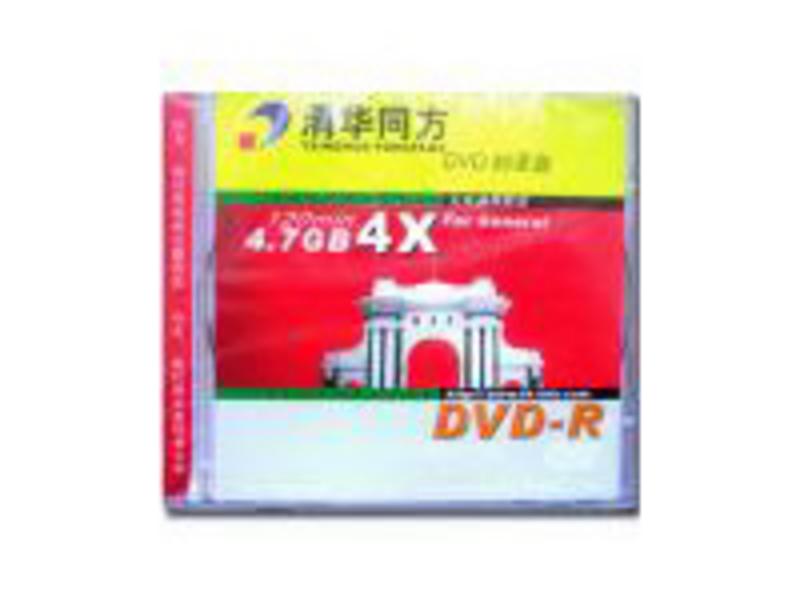 同方光盘4X DVD+/-R 单片装 图片